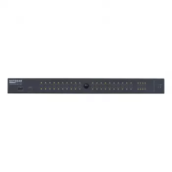 NETGEAR GSM4248PX-100EUS przełącznik sieciowy zarządzalny L2/L3/L4 Gigabit Ethernet (10/100/1000) Power over Ethernet (PoE) czarny