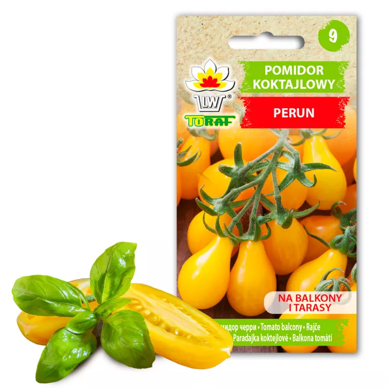 Nasiona warzyw pomidora koktajlowego Perun Toraf, opakowanie 0,5 g