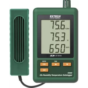 EXTECH SD800 rejestrator danych CO2/wilgotności/temperatury, rejestrator danych, 0,0 do 50,0 °C (SD800)
