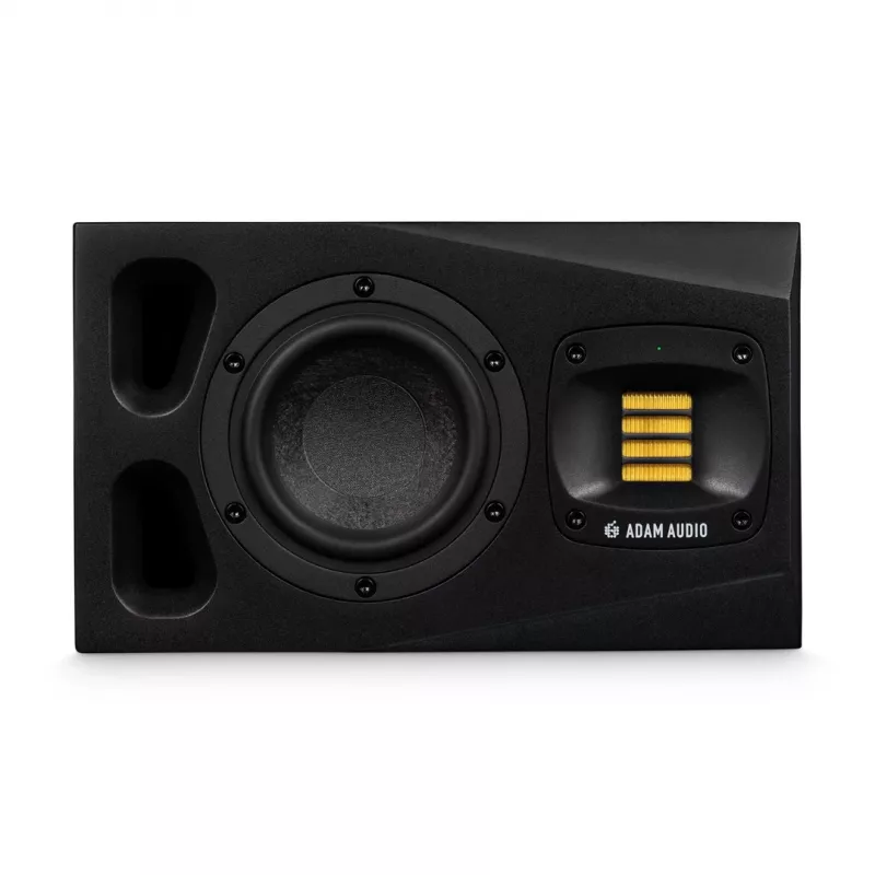 Monitory studyjne ADAM AUDIO A4V Czarny, 2-drożne, 90W RMS, 4-calowy głośnik niskotonowy, wyświetlacz LED, montaż w racku