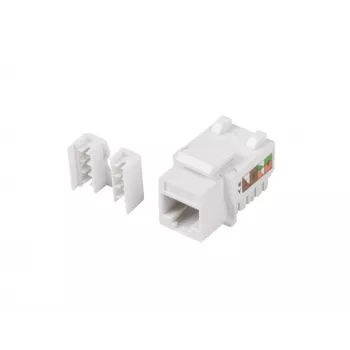 Moduł Keystone Lanberg KSU5-1090 kątowy biały RJ-45