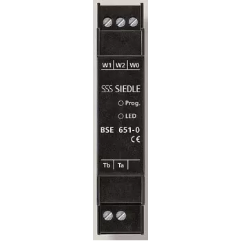 Siedle&Sohne Bus-Schalt-Einheit Czarny DIN Rail BSE 651-0 (210007486-00)