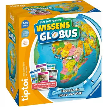 Zabawka edukacyjna Ravensburger tiptoi Interaktywny Globus Wiedzy