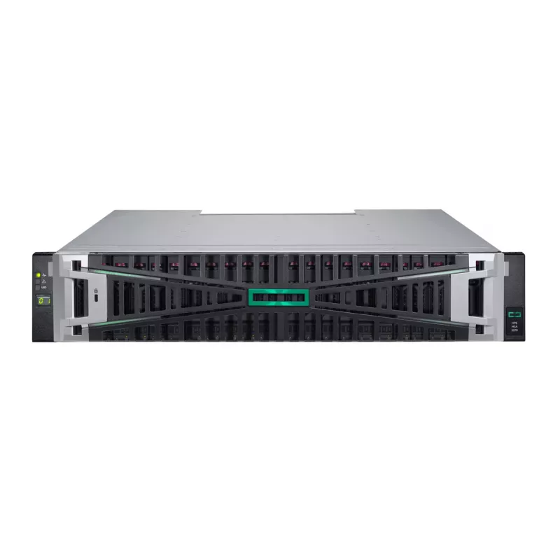 HPE MSA 2070 SFF 2x16Gb FC 4-port Controller 12x1.92TB SSD 4x16Gb SFP FC XCVR 23TB Storage Array