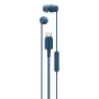Sony IER-EX15C Zestaw słuchawkowy Przewodowy Douszny Rozmowy/Muzyka USB Typ-C Niebieski