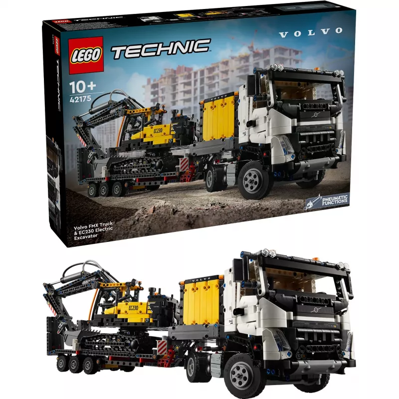 LEGO Technic Volvo FMX Truck & EC230 Electric Excavator 42175