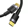 Baseus Cafule 4KHDMI Męski do 4KHDMI Męski Kabel Adapter 2m Czarny