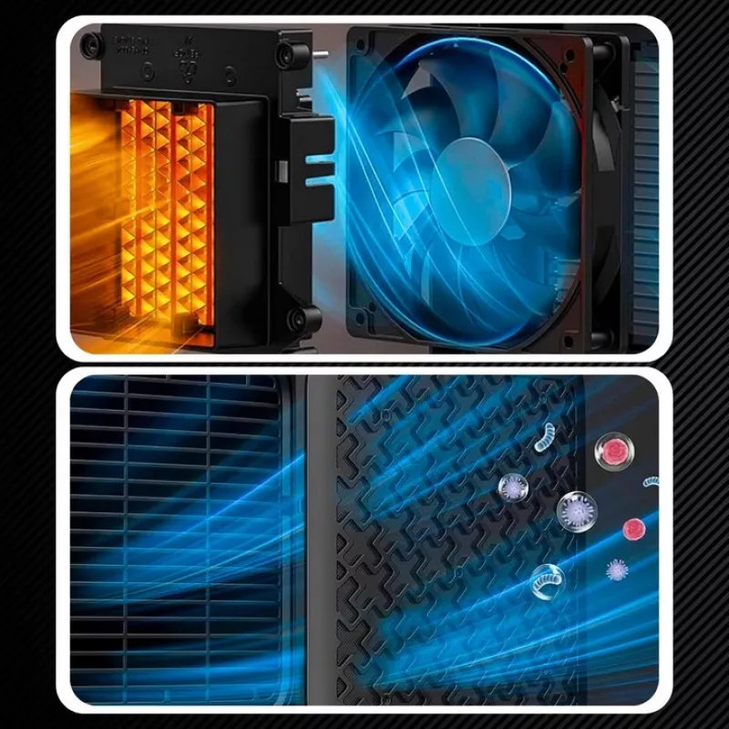 Extralink Ceramiczny Elektryczny Grzejnik Wieżowy 1500W LED Pilot