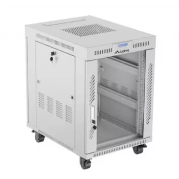Wolnostojąca szafa rack LANBERG FF01-6815-12SL 15U, 600×800×922 mm, 1200 kg, IP20, szary
