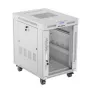 Wolnostojąca szafa rack LANBERG FF01-6815-12SL 15U, 600×800×922 mm, 1200 kg, IP20, szary