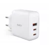 AUKEY PA-B6S biały Omni a Mix GaN ultraszybka ładowarka ścienna