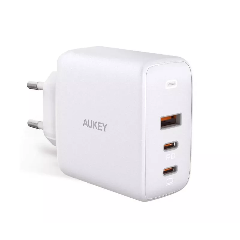 AUKEY PA-B6S biały Omni a Mix GaN ultraszybka ładowarka ścienna
