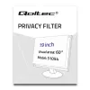 Filtr prywatyzujący do wyświetlacza Qoltec 51054 48,3 cm (19) Laptop