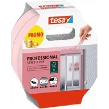 Taśma maskująca Tesa Professional Sensitive 56267 50 m x 25 mm, 2 szt.