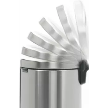 Brabantia 111822 Kosz na śmieci 30 l okrągły stal nierdzewna (11 18 22)