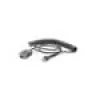 Zebra CBA-RF2-C09ZAR kabel szeregowy Czarny 2.8 m RS232 DB9
