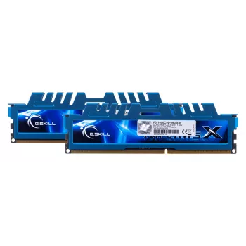 Zestaw pamięci G.Skill 16GB Ripjaws X Dual Channel – niebieski (2x 8GB, DDR3 1600MHz, 1,5 V, F3-1600C9D-16GXM, XMP Ready)