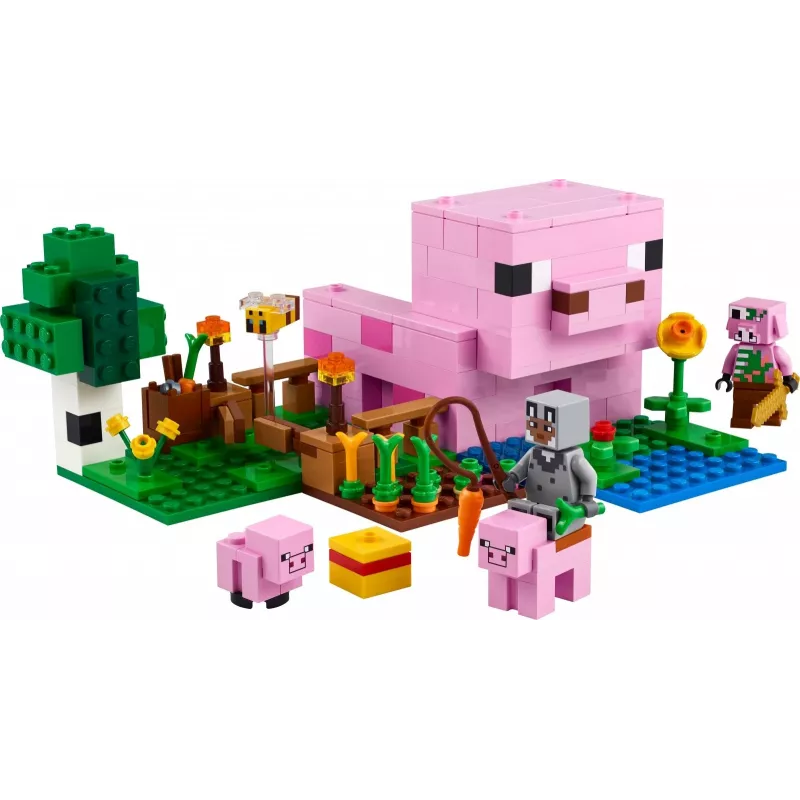 LEGO MINECRAFT 21268 Domek Małej Świnki