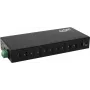 10-portowy hub USB 3.2 Gen 2x1 Exsys EX-12270HMS, zasilanie 79,5 W