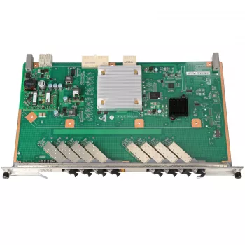 Optical sieciowy Terminal HUAWEI H807GPBH — karta GPON z 8 portami GPON 2.5G i gniazdem SFP
