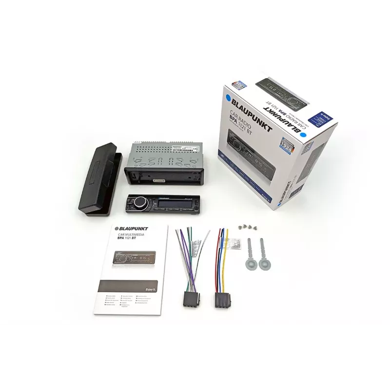Radio samochodowe BLAUPUNKT BPA1121BT z Bluetooth, FM, AUX i USB