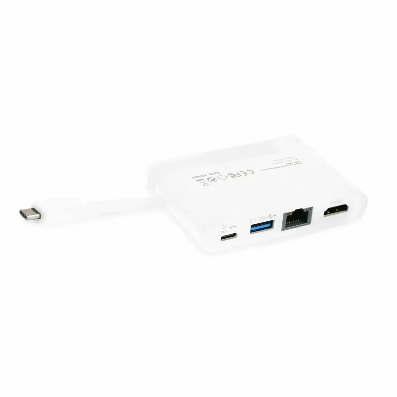 DICOTA USB-C Przenośna Stacja Dokująca 4-w-1 z HDMI - stacja dokująca - USB-C - HDMI (D31730)