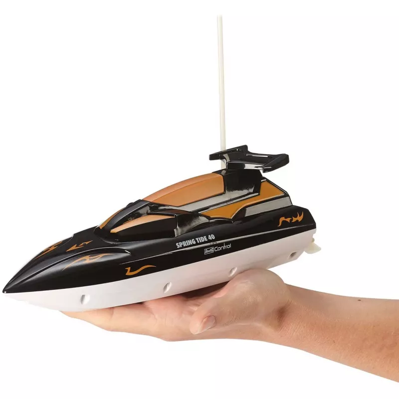 Przednia osłona (kabina) zamienna do modelu RC REVELL 24136 — czarno-pomarańczowa
