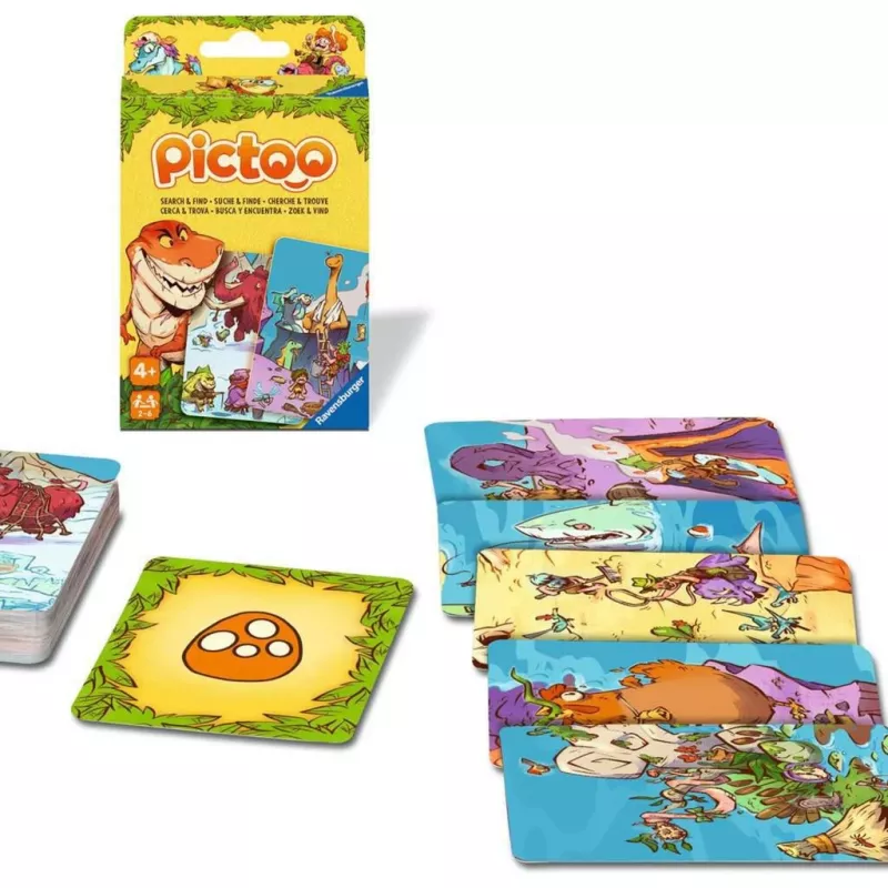 Pictoo Dino-Welt, gra karciana