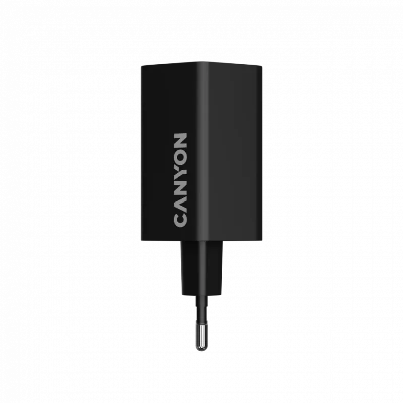 Ładowarka CANYON HEXAGON 65 GaN 65W 2xPD 1xQC EU Czarna (CND-CHAHEX65B)