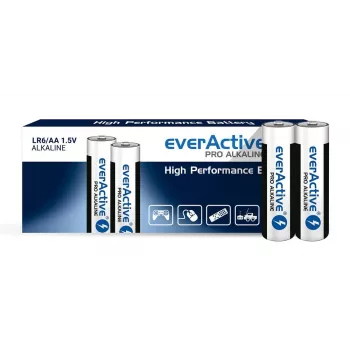Jednorazowe baterie alkaliczne AA everActive LR610PAKPA, 1,5 V, 3000 mAh, opakowanie 10 sztuk