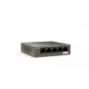 Przełącznik sieciowy TENDA TEG1105P-4-63W-EU, 5x Gigabit RJ-45, 4x PoE (57,8 W łącznie), 10 Gbit/s przełączanie