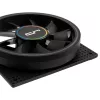 Wentylator Cryorig Crona S 120 mm Czarny — zestaw 3 szt., 400–1700 RPM, 60,6 cfm, 2,65 mmH₂O