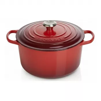 Le Creuset Signature Roaster Round 24 cm Czerwony