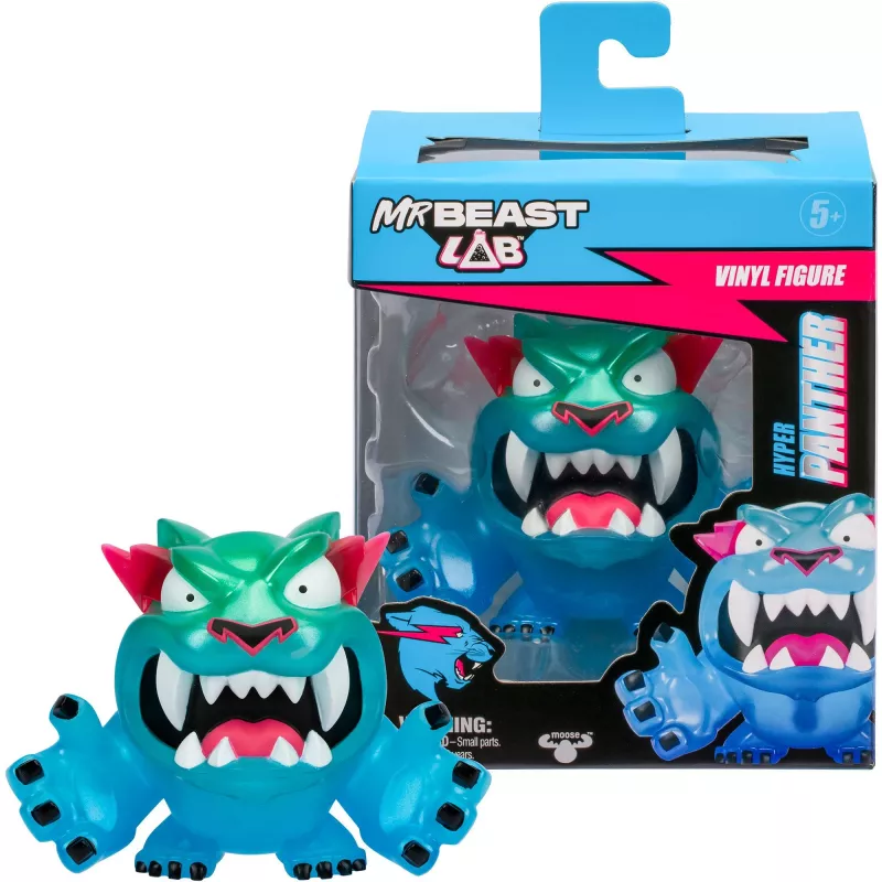 MrBeast Lab Figurki winylowe - Hyper Panther, Figurka do zabawy