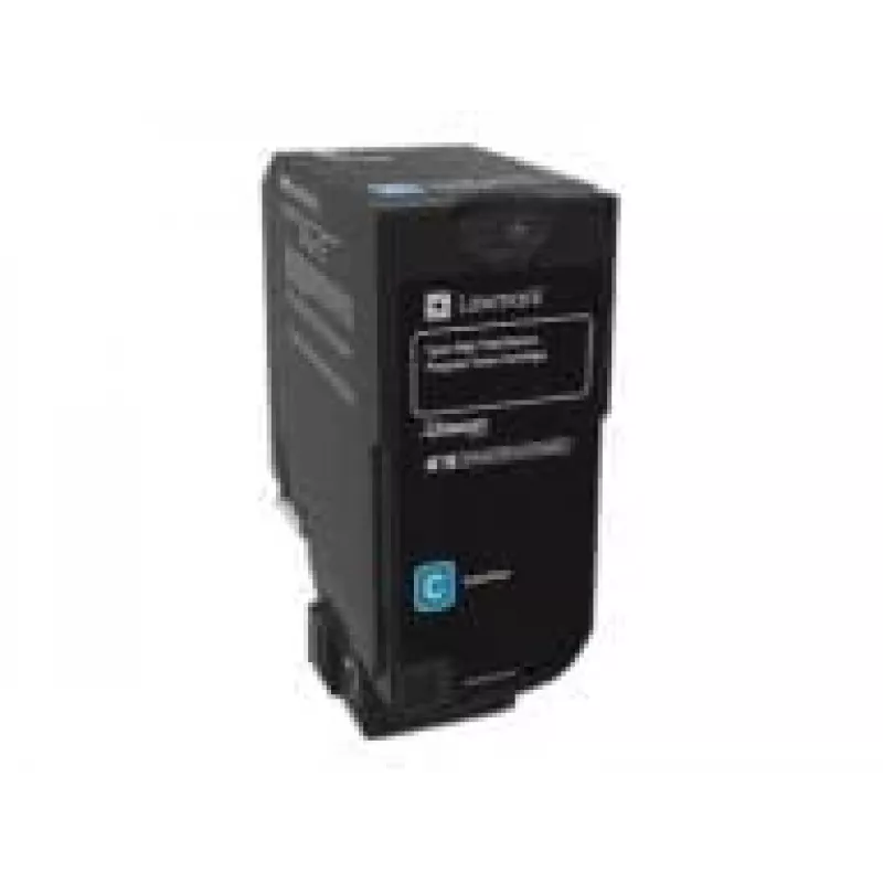 Toner Lexmark RETURN-kaseta z tonerem cyjan 74C2HC0 3000 stron