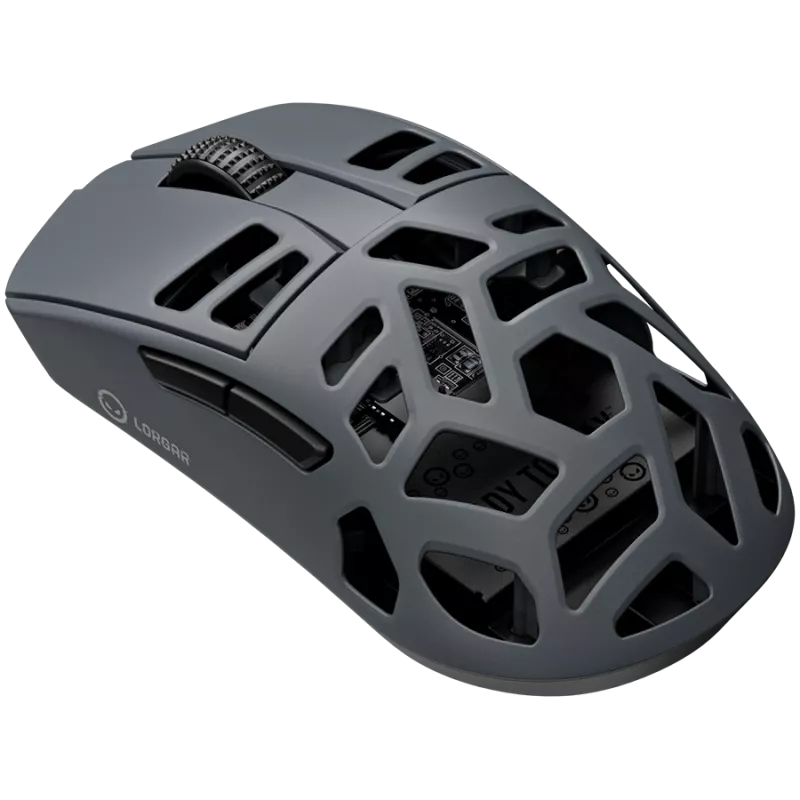 LORGAR MSE90W, Mysz do gier bezprzewodowa magnezowa Elite, ciemnoszara