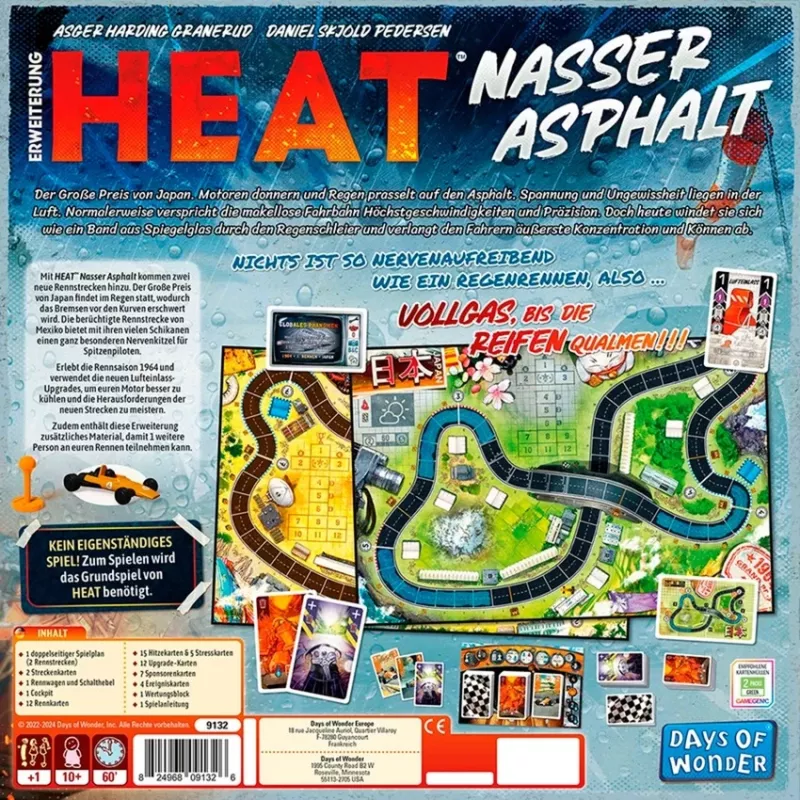 Heat - Wet Asphalt, dodatek do gry planszowej