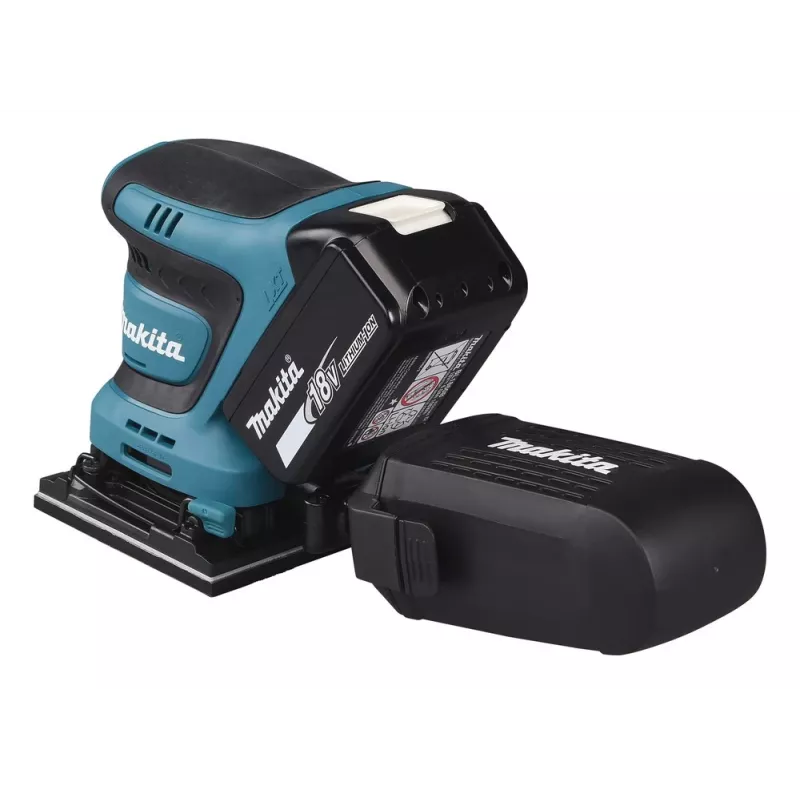 Makita DBO480Z szlifierka przenośna Szlifierka mimośrodowa 14000 OPM Czarno, Niebieska 210 W