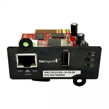 Karta sieciowa Web/SNMP ROLINE LineSecure III, wewnętrzna, karta slotowa, 1 GB/s