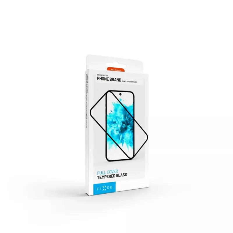 Szkło ochronne FIXED do Realme C61/C63/Note 60 — Hartowane szkło Full Cover 2.5D