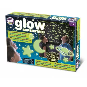 Naklejki ścienne Brainstorm Glow Superstars