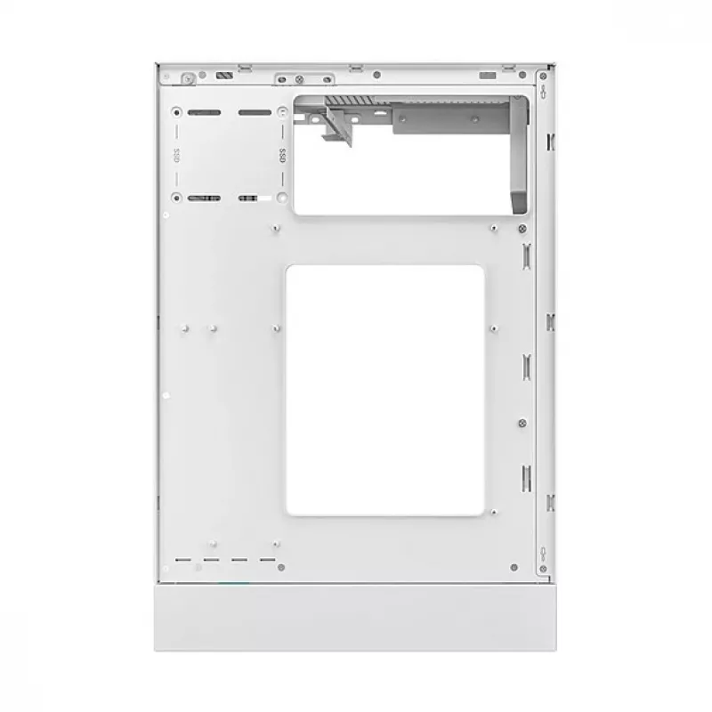 Obudowa PC DeepCool CH170 PLUS WH Midi Tower — biała, szkło hartowane, obsługa micro ATX/mini-ITX, GPU do 34,2 cm, wysokość chłodzenia CPU 164 mm