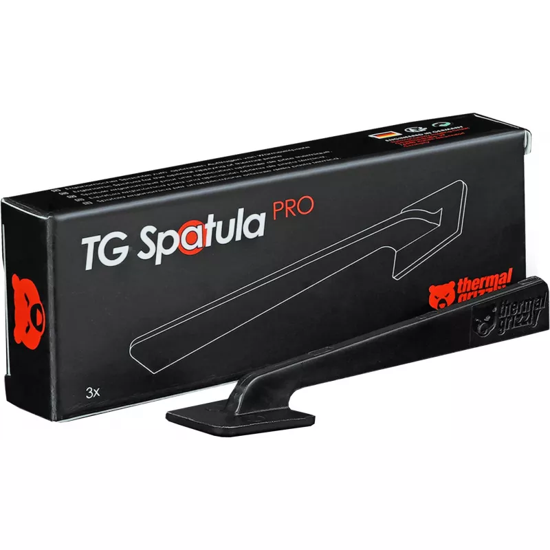 Aplikatory Thermal Grizzly Spachtel Pro — zestaw 3 sztuk do nakładania pasty termoprzewodzącej