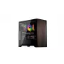 Obudowa komputerowa KRUX Palum KRXD008 ATX czarna — 2 wnęki 3,5 cala, 2 wnęki 2,5 cala, 2 wentylatory 120 mm, GPU do 39,5 cm