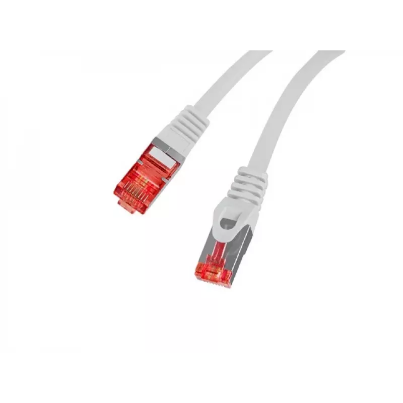 Kabel sieciowy LANBERG Cat6 F/UTP (FTP), RJ-45–RJ-45, 10 m, szary