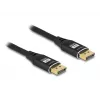 Kabel DisplayPort DeLOCK 8K 60 Hz 3 m czarny metal