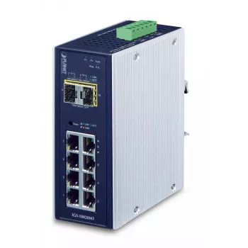 PLANET IGS-10020MT przełącznik sieciowy zarządzalny L2+ Gigabit Ethernet (10/100/1000) Czarny
