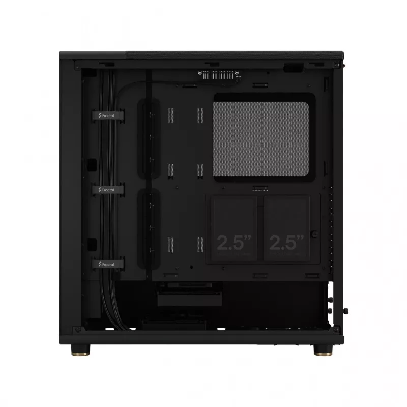 Fractal Design North Charcoal Czarny Mesh Mid Tower Case - Czarny