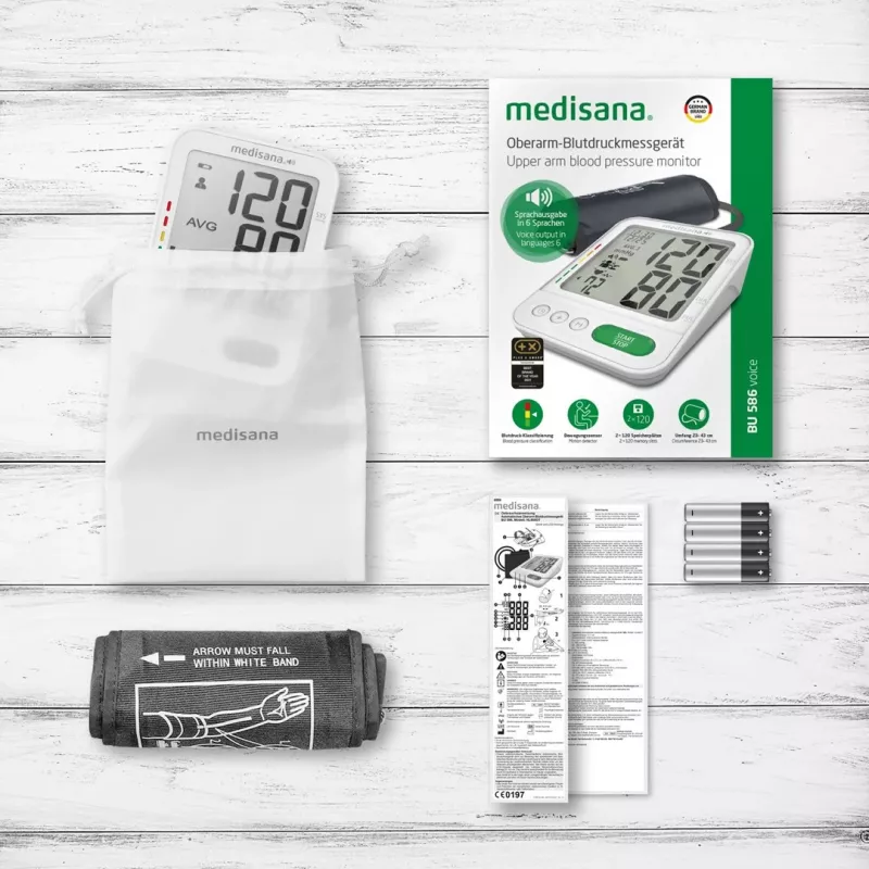 Medisana BU 586 Automatyczny na ramię 2 użytkowników
