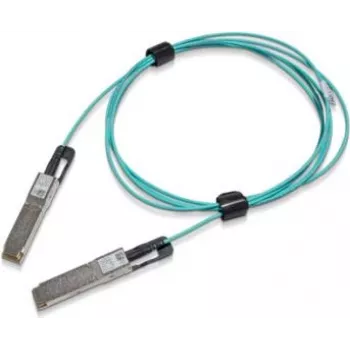 Kabel InfiniBand/światłowodowy Nvidia MFS1S00-H020V 20 m QSFP56 niebieski